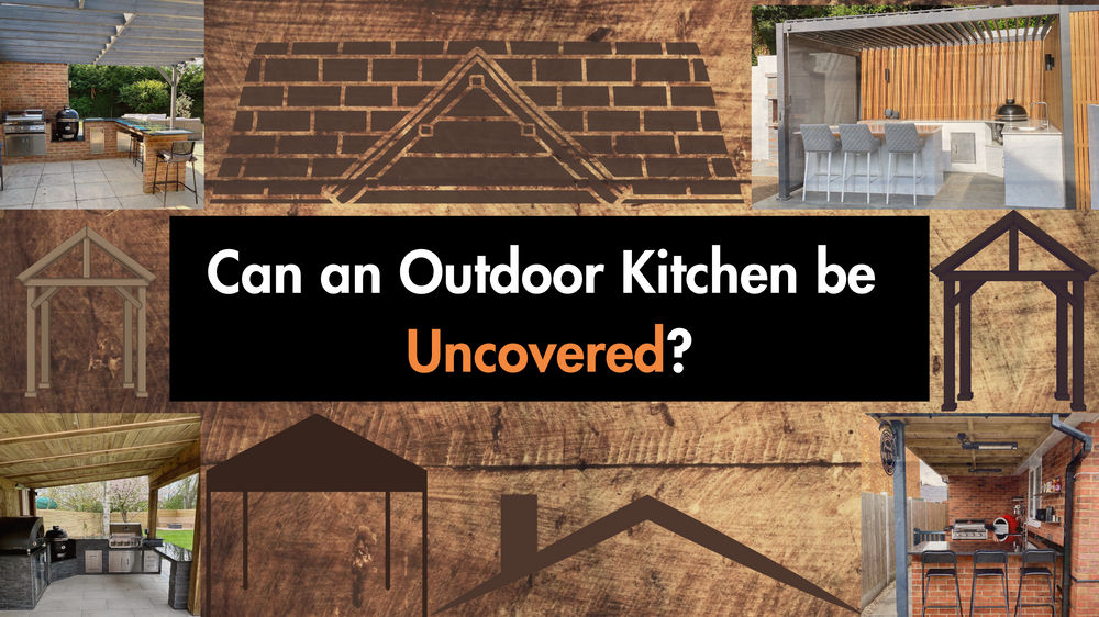 Can Outdoor Kitchens be Uncovered? ☔️⛱️ AOS Kitchens