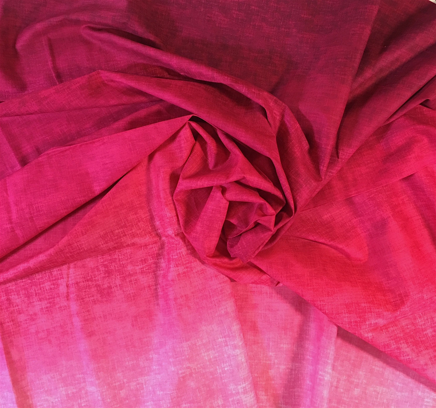 Tela Rosa- Rojo en Degradé