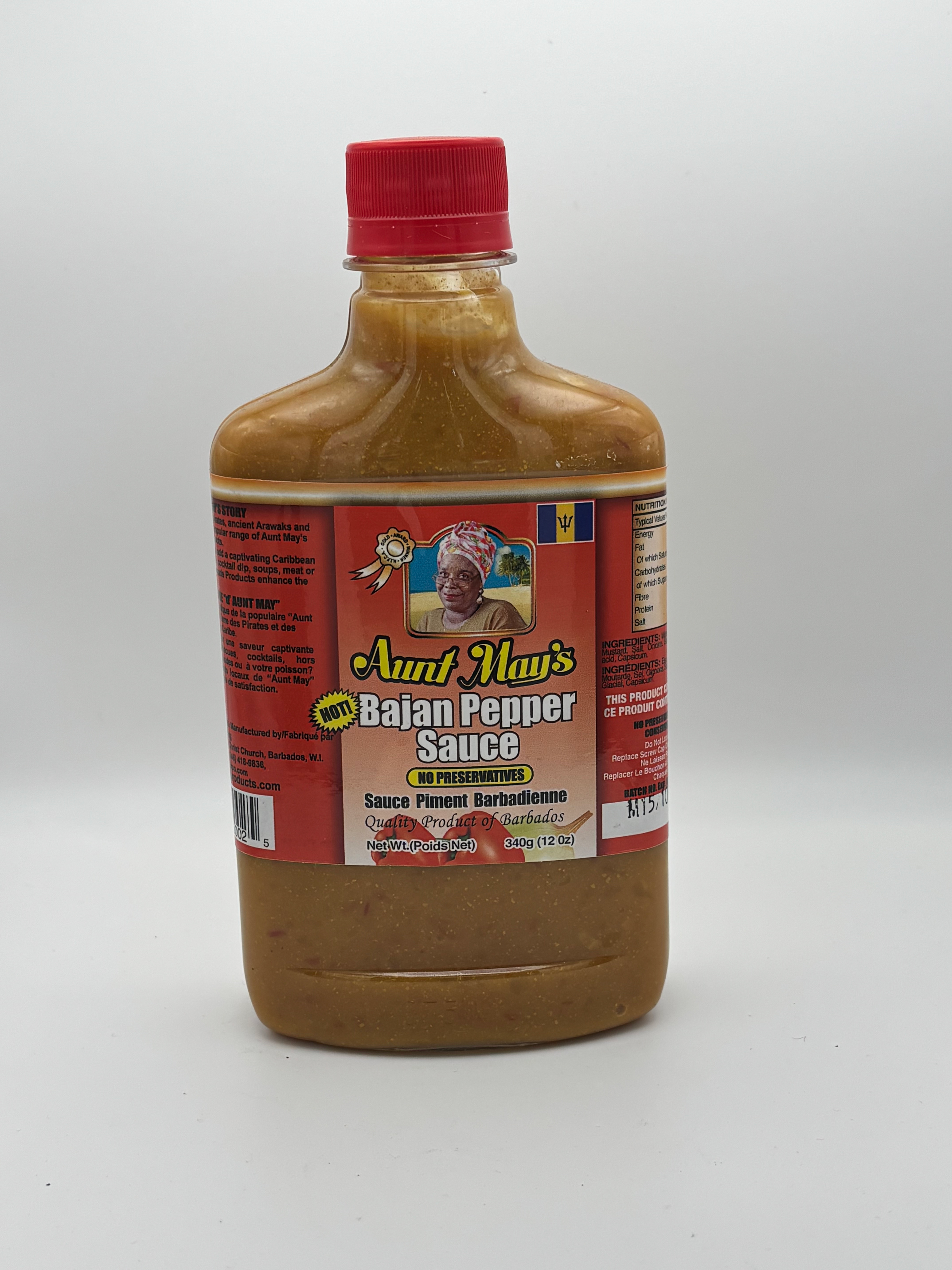 Aunt May's bajan  pepper sauce