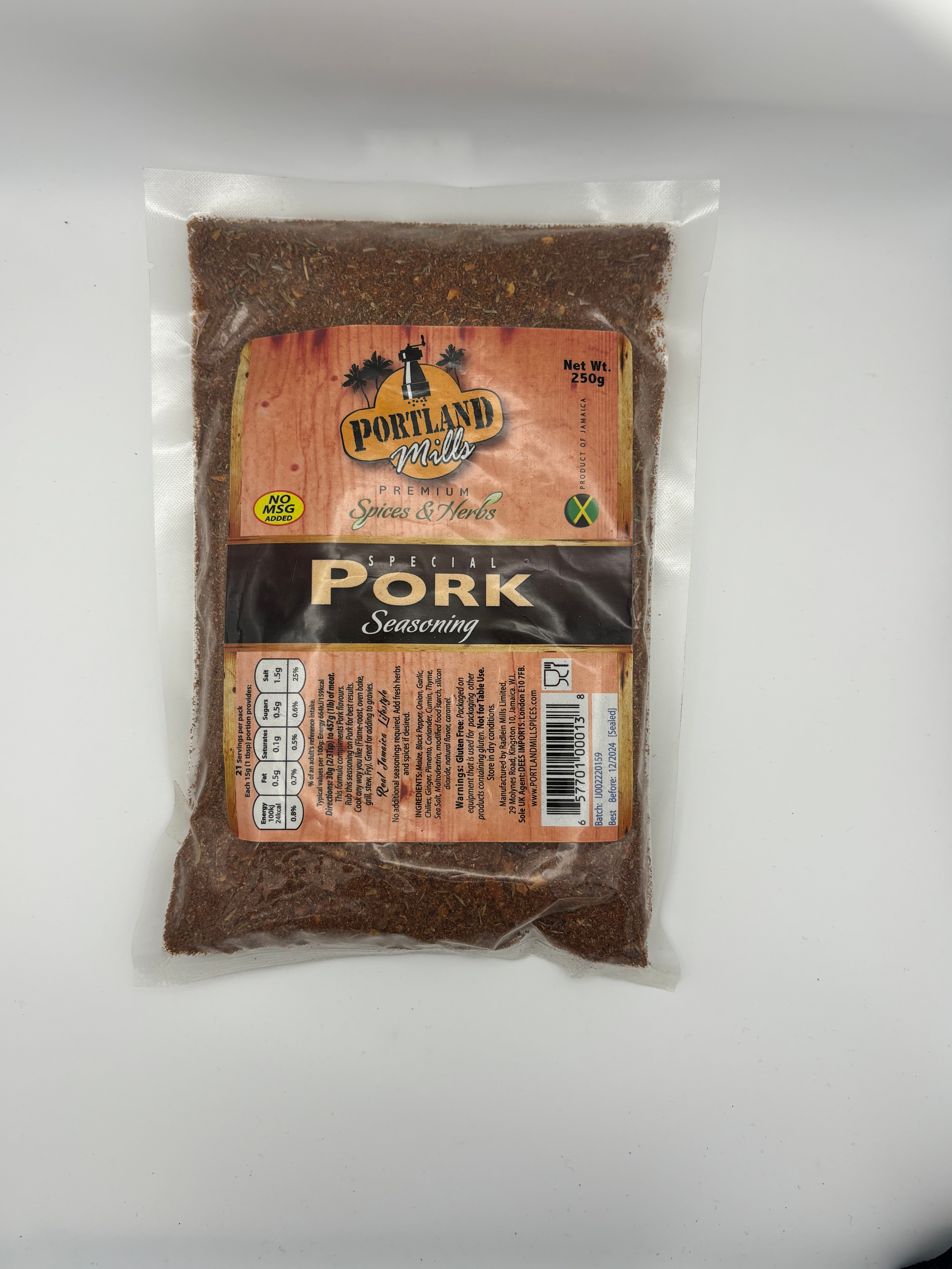 Portland pork seasoning