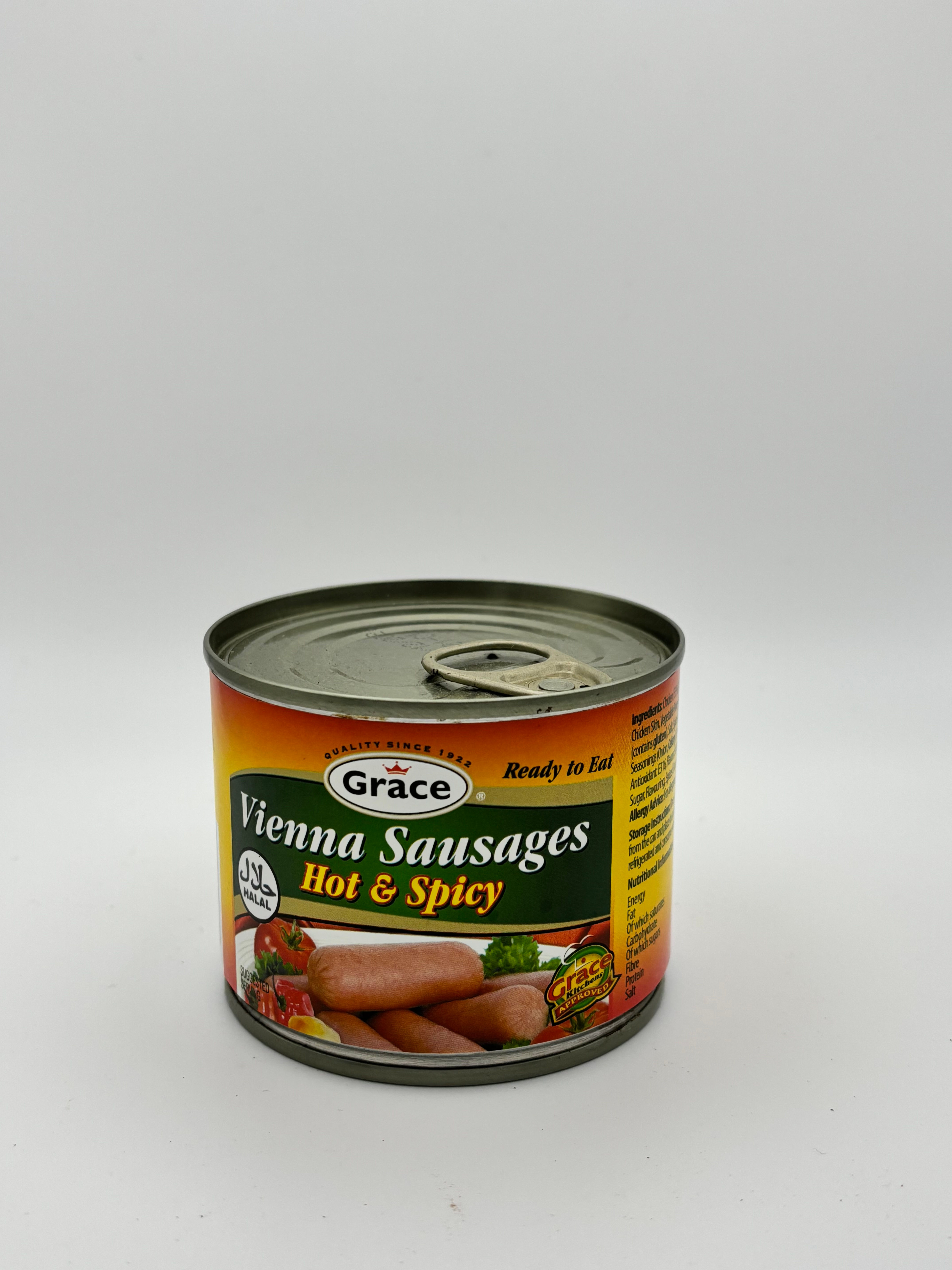 Vienna sausages hot and spicy