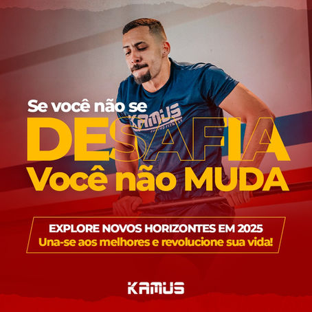 Se você não se desafia você não muda