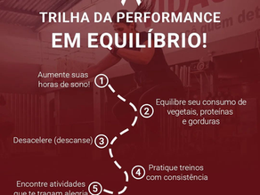 Trilha da Performance em Equilíbrio!