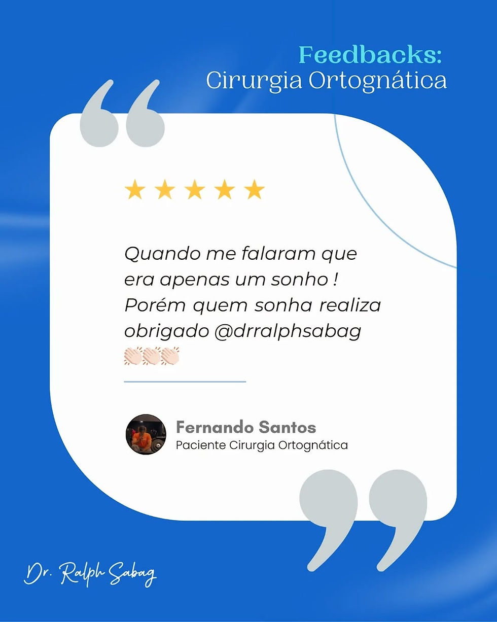 Quando me falaram que era apenas um sonho…