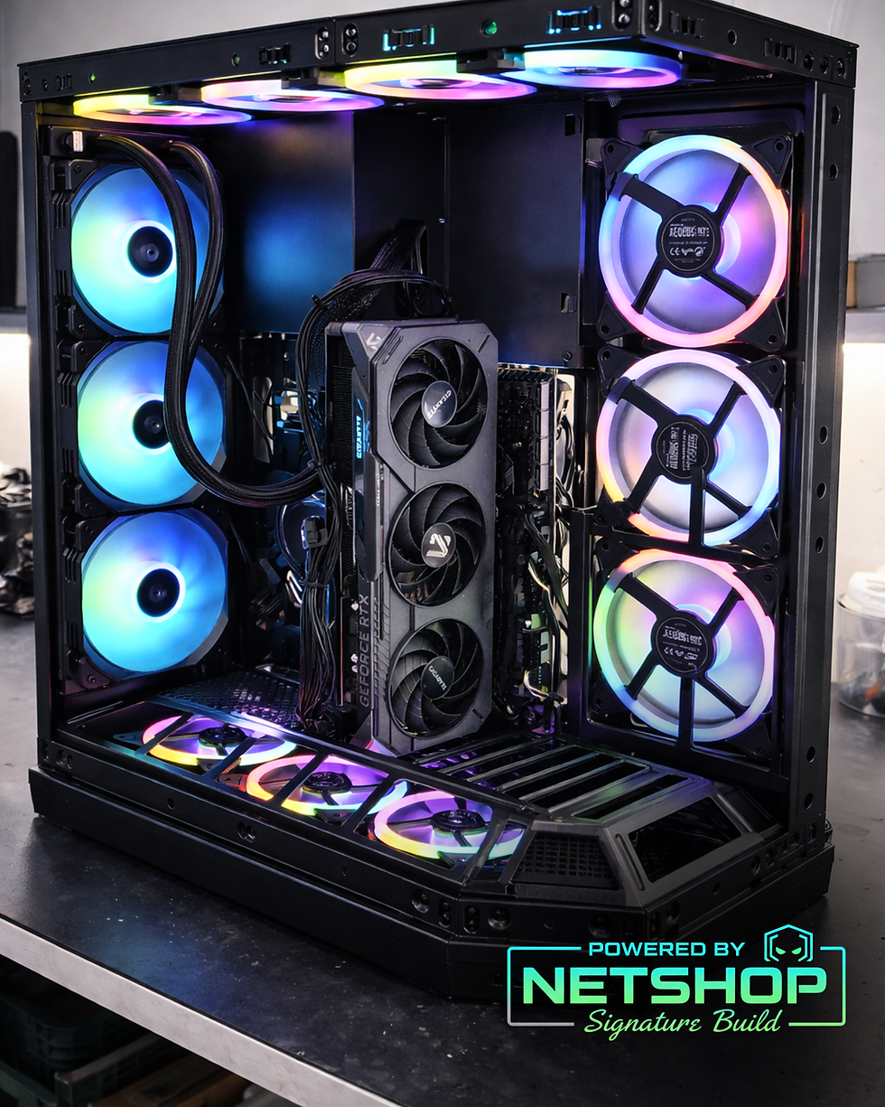 Netshop Signature Build | Open Frame Extreme