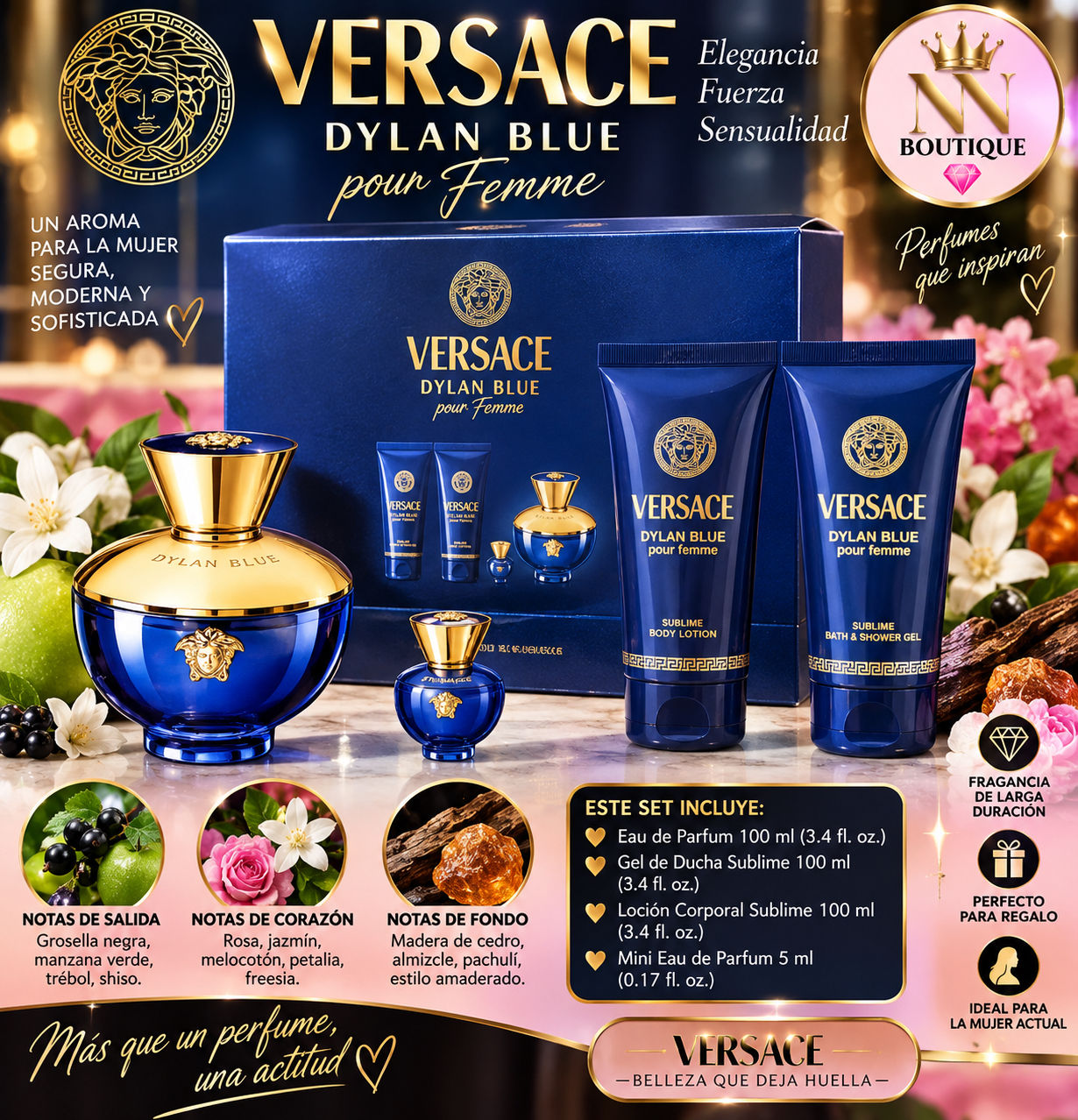 Versace Dylan Blue Pour Femme Eau de Parfum