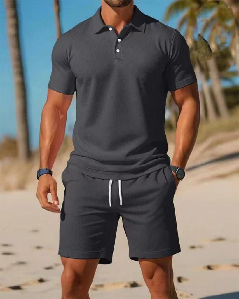 Thumbnail: Conjunto Masculino Polo Casual, Esportivo, Slim e Moderno.