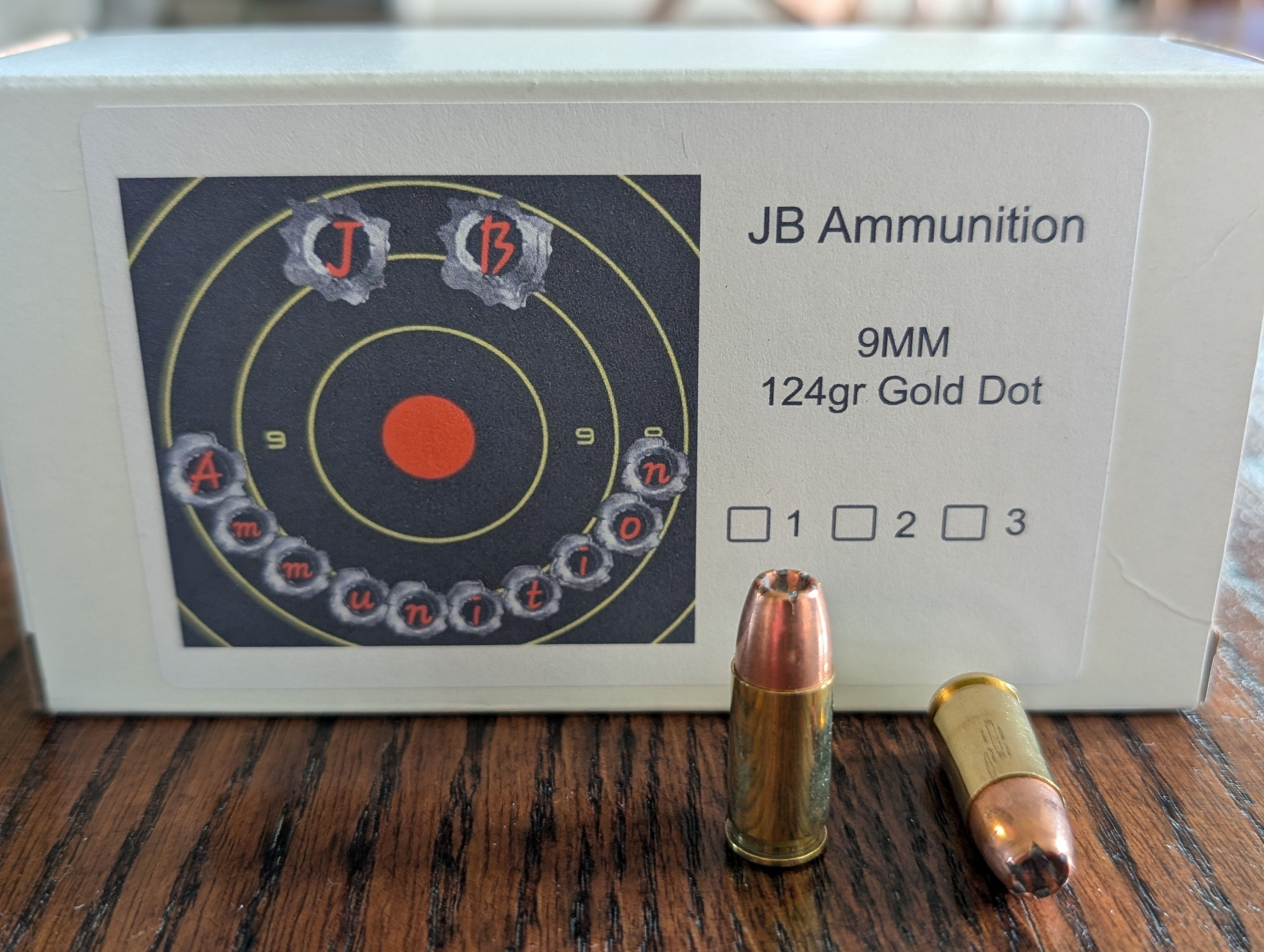 9 MM 124gr Gold Dot - 50rds