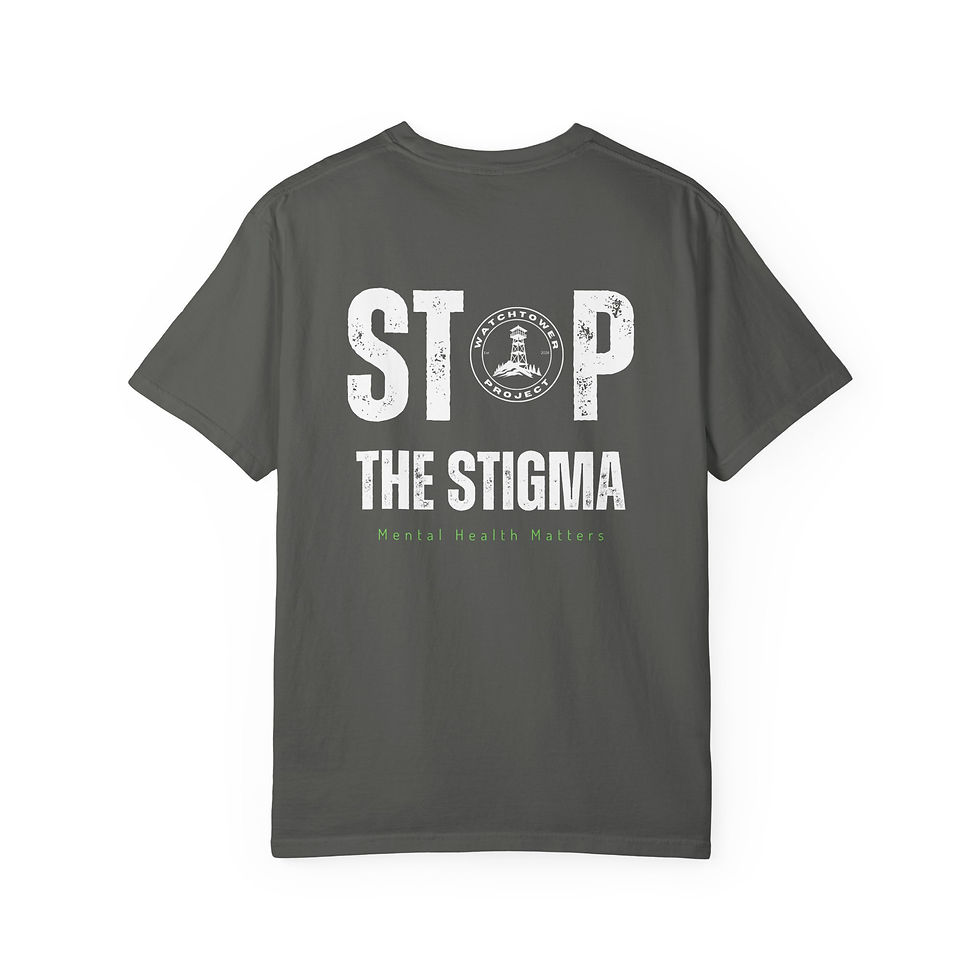 Thumbnail: Stop The Stigma mental health tee | T-Shirt