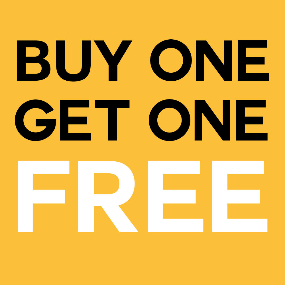 SPECIAL OFFER Buy one get one free!
