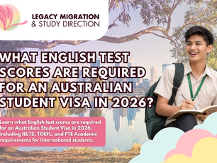 What English Test Scores Are Required for an Australian Student Visa in 2026?