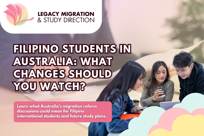 Group of students studying together, representing migration changes Filipino students in Australia should watch.
