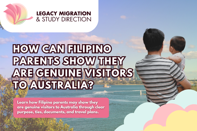 How Can Filipino Parents Show They Are Genuine Visitors to Australia?
