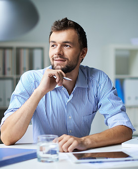 Professional At Desk