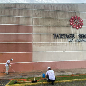 Lavagem de Fachada Partage Shopping