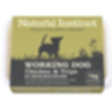 Working dog chicken and tripe