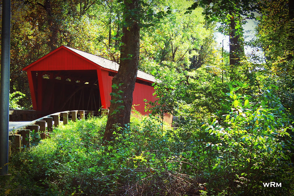 Jericho Covered Bridge after 2015 restoration. Photo by Author 2021