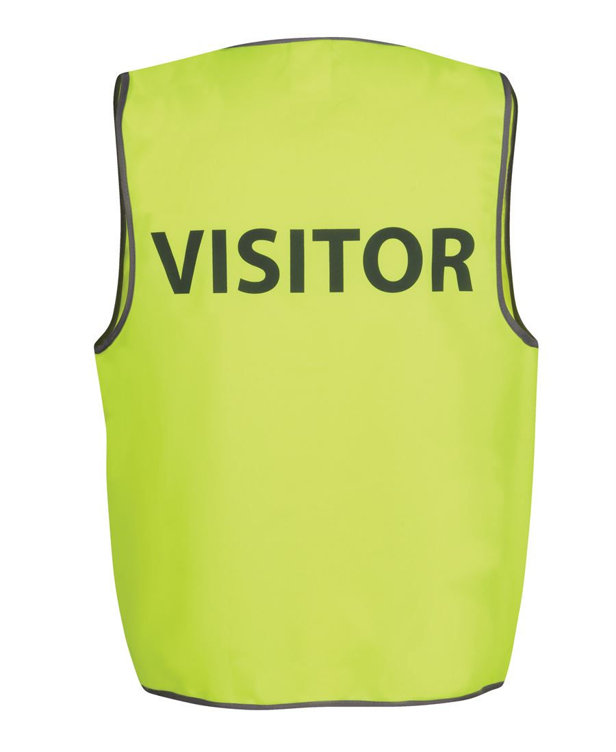Thumbnail: JB'S 6HVS Men's Hi Vis Safety Vest Staff/Visitor
