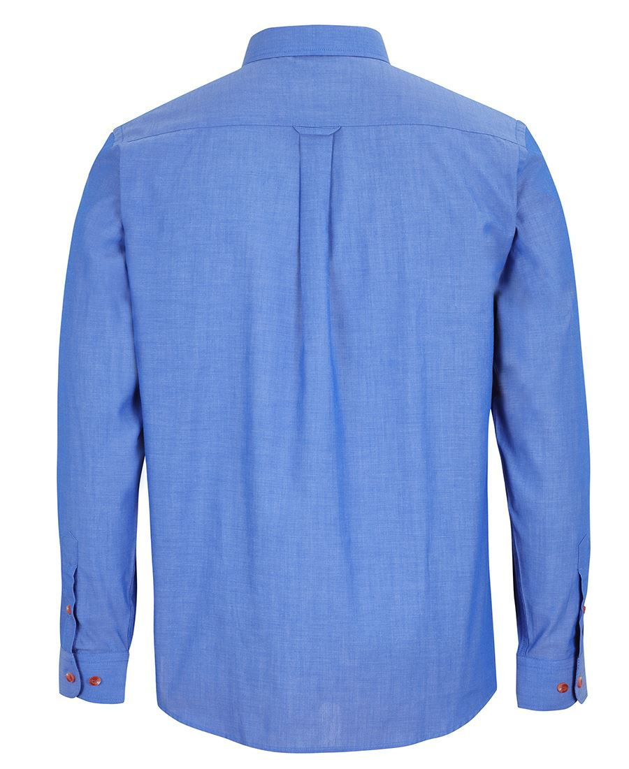 Thumbnail: JB'S 4IC Men's L/Sleeve Indigo Chambray Shirt