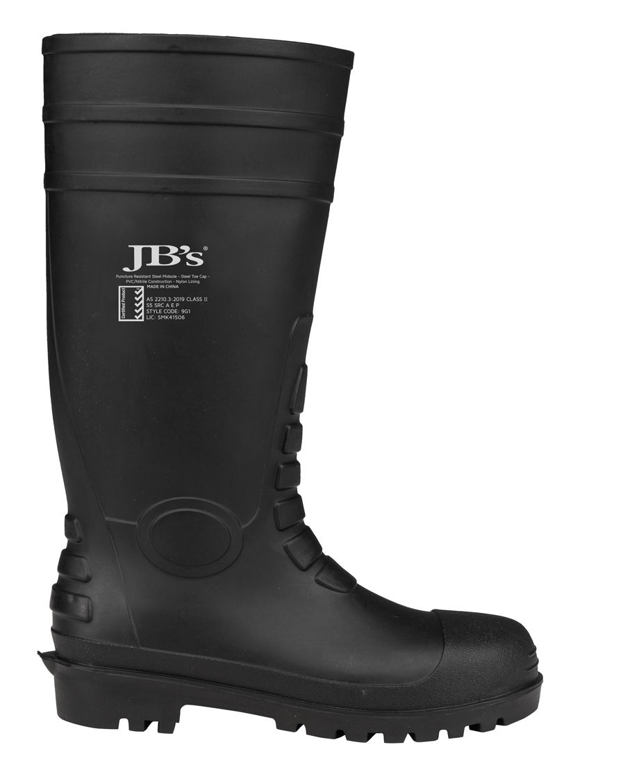 Thumbnail: JB's 9G1 Men's Steel Toe Cap And Steel Plate Gumboot