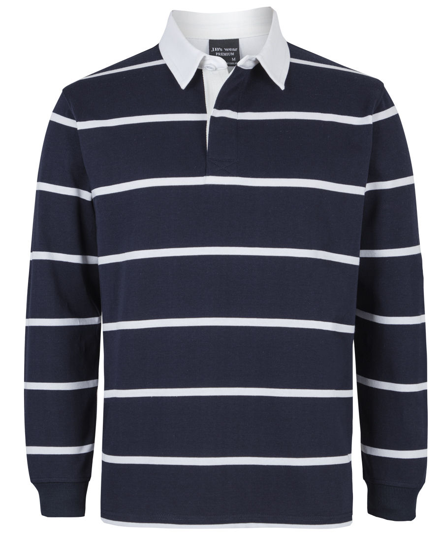 Thumbnail: JB's 3RYD Men's Yarn-Dyed Rugby Top