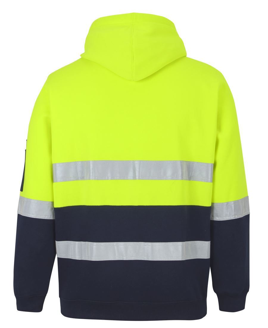 Thumbnail: JB's 6DPOH Men'sHi Vis (D+N) Pull Over Hoodie