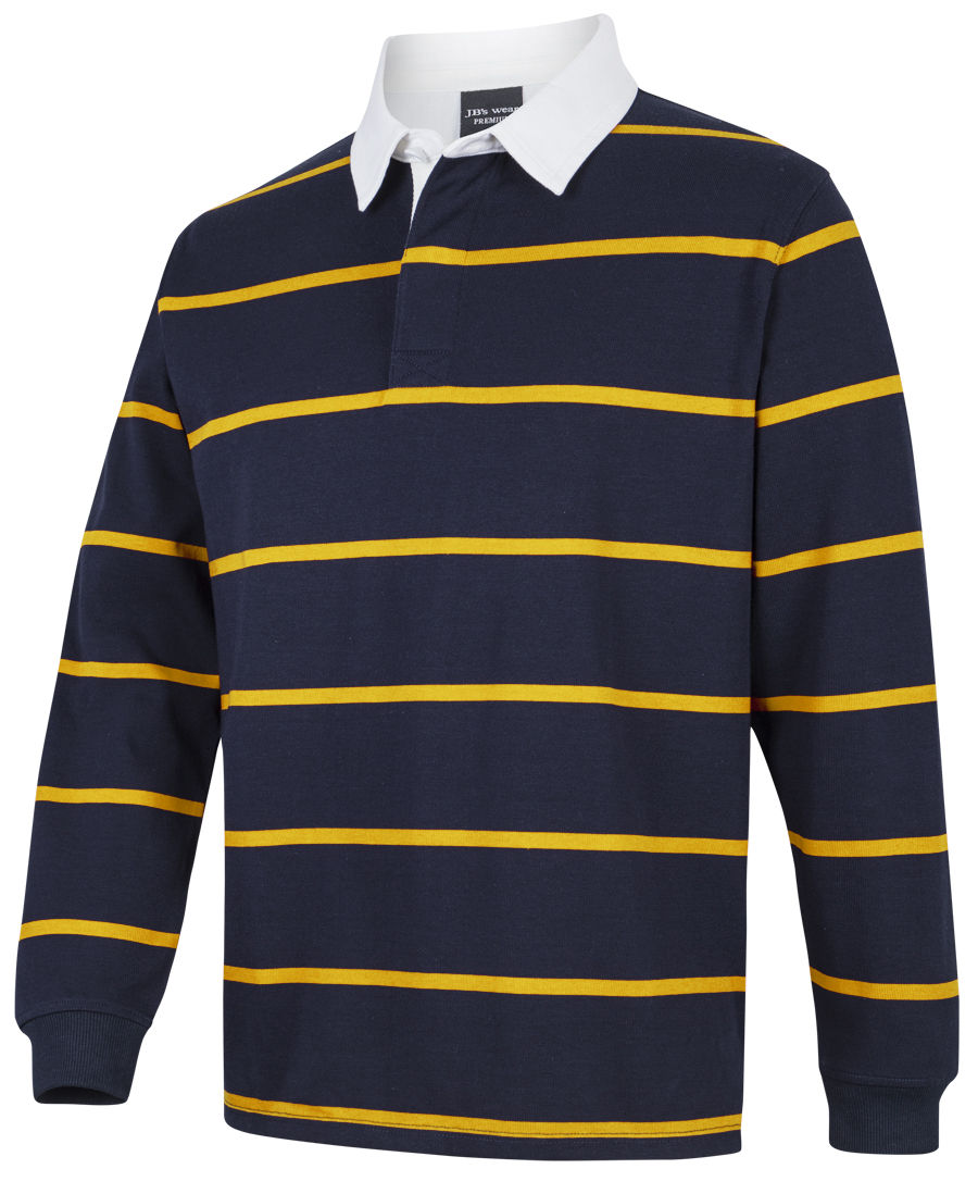 Thumbnail: JB's 3RYD Men's Yarn-Dyed Rugby Top