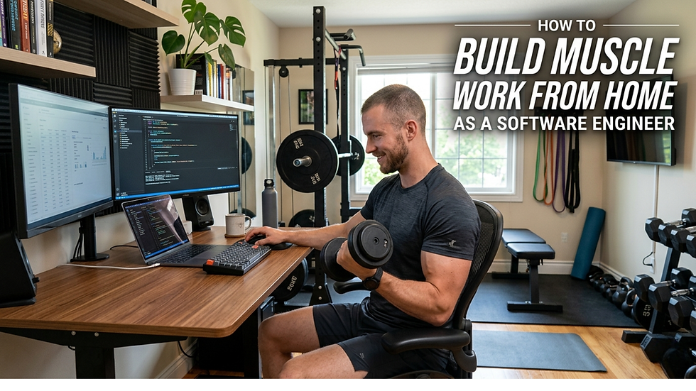 How to Build Muscle Working From Home as a Software Engineer