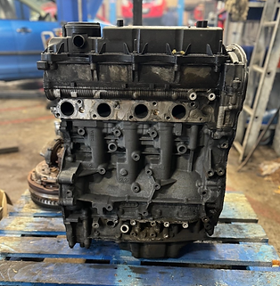 Engine restoration with laser cleaning, showing before and afters.