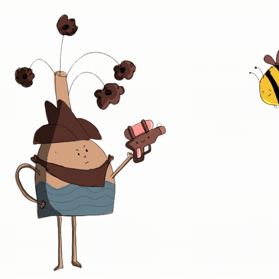 Jarro abeja animacion.gif