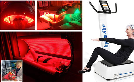 Jessicat's Medi Spa Provides FREE Full Body RED LED Light Therapy and Hypervibe Vibration Plate Sessions.
