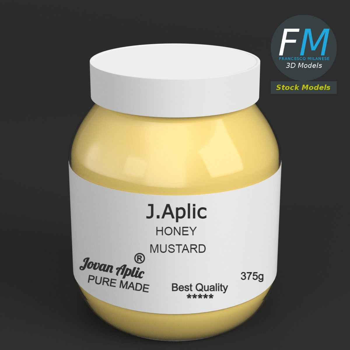 J.Aplic HONEY MUSTARD 375 g ®