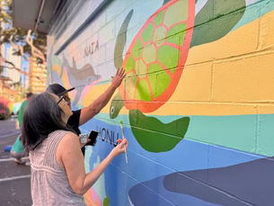 New mural adorns preschool