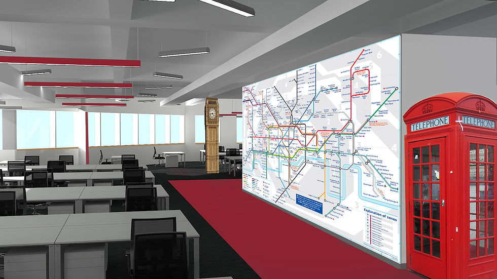 Дизайн офисного openspace. Москва