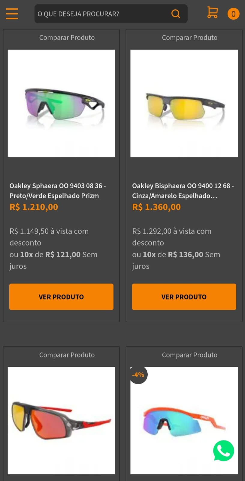 Miniatura: Óculo de Sol - Óticas Peixinho