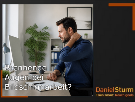 Augen brennen bei Bildschirmarbeit? Warum kleine Pausen so wichtig sind