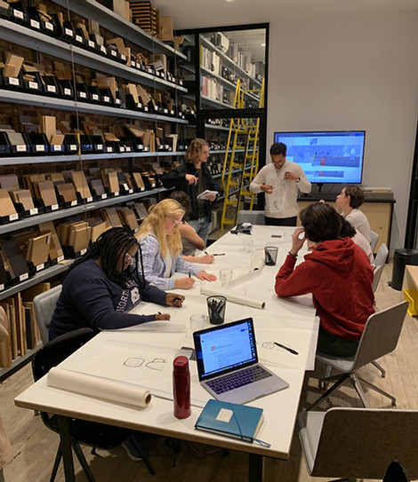 CityGAP Students at Leroy Street Studio