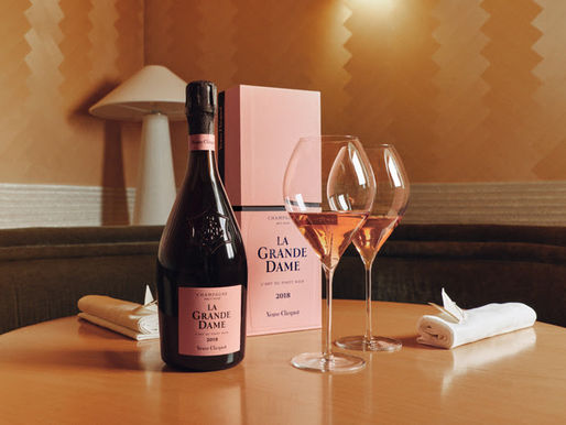LA GRANDE DAME ROSÉ 2018,UMA HOMENAGEM À OUSADIA DE MADAME CLICQUOT