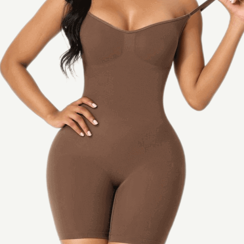 Thumbnail: Shapewear for Women Full Bodysuit Body Shaper Tummy Control Undergarment