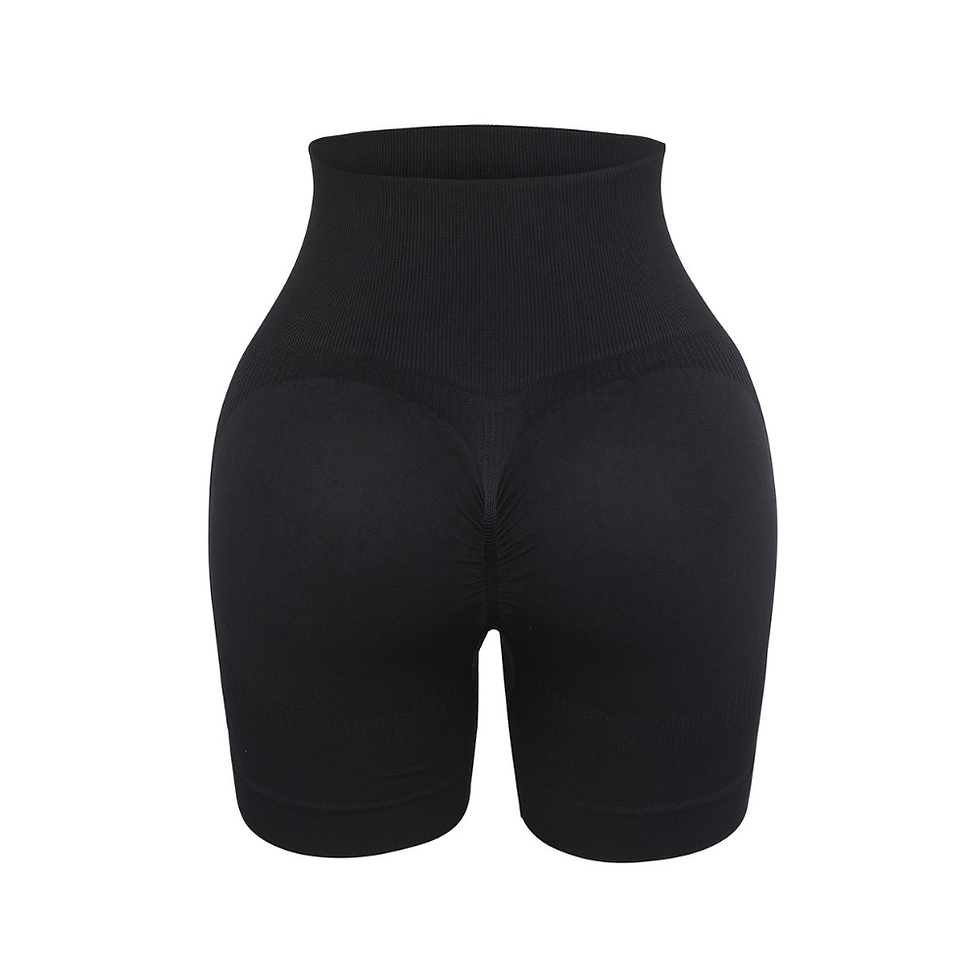 Thumbnail: Eco-Friendly Seamless Sports Shorts for Women- Shapewear Yoga gym wear