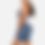 Thumbnail: Eco-Friendly Blue V-Neck Seamless Sports Bra and Butt-Lifting Shorts Set