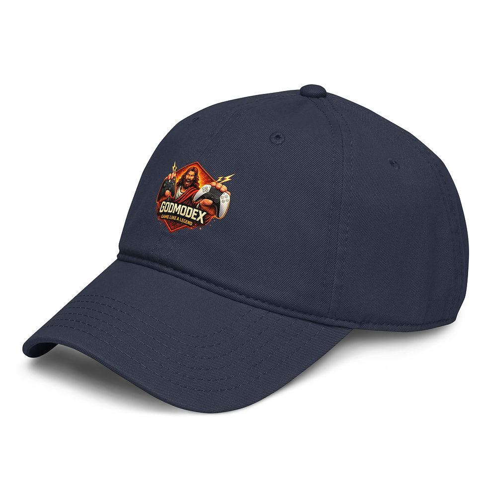 Thumbnail: Garment washed baseball cap