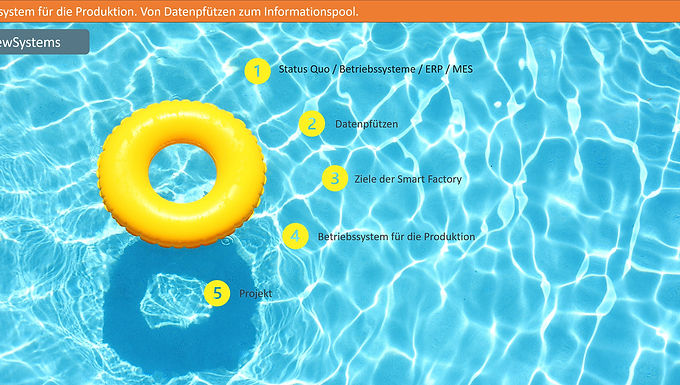 Betriebssystem für die Produktion. Von Datenpfützen zum Informationspool