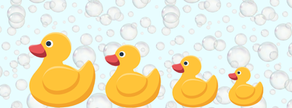 Making bath time fun