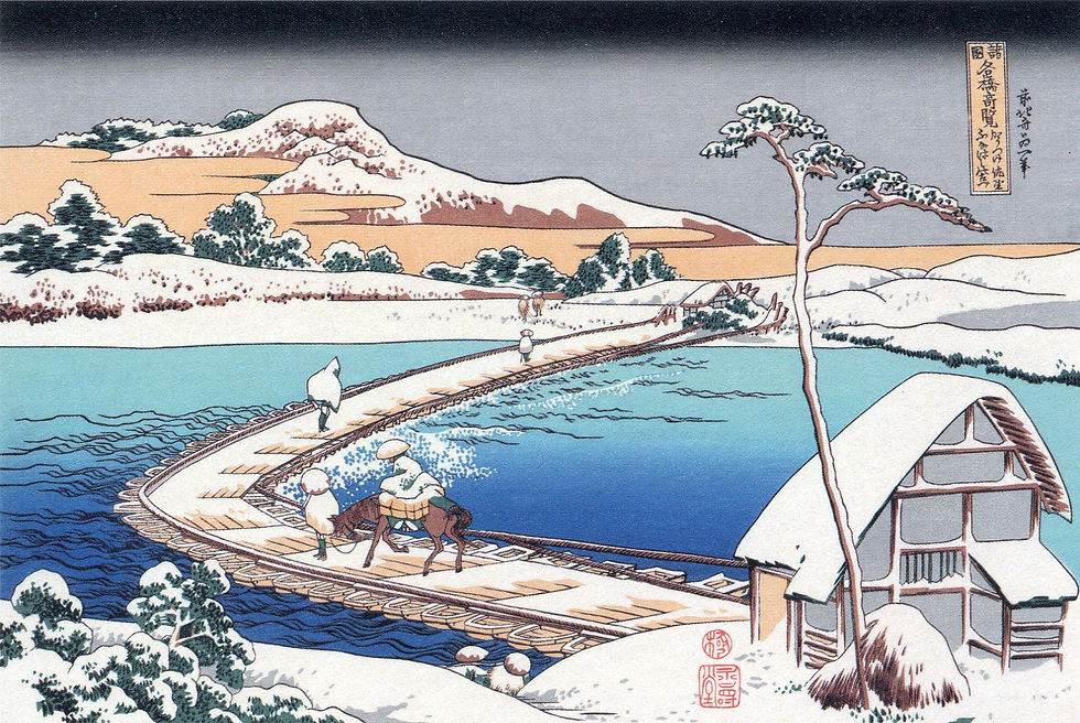 『日本橋はいばら』　葛飾北斎