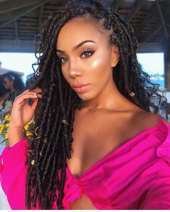 BEST NYC GODDESS LOCS FAUX LOX BOX BRAIDS NEAR ME MESSY BOHEMIAN BRONX