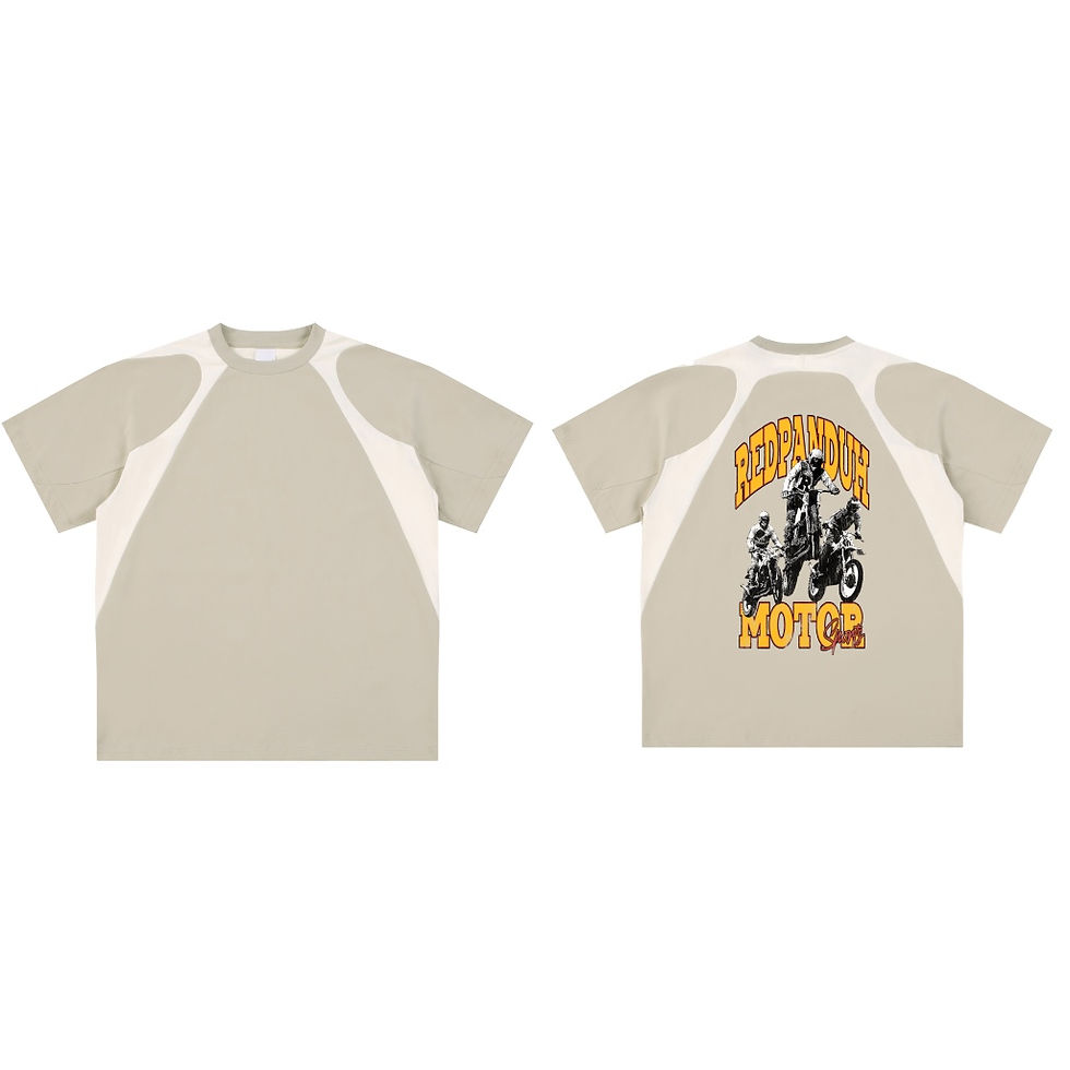 motor sports panel tee.