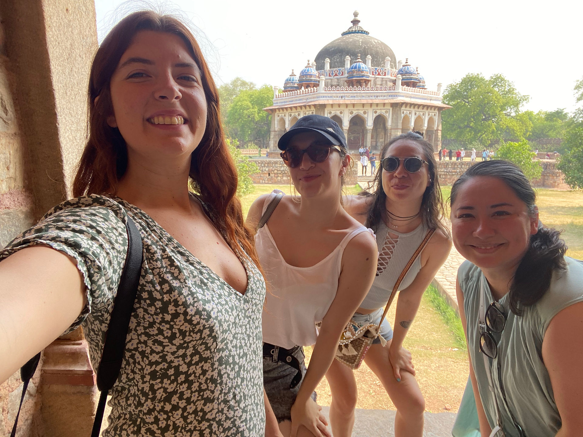 Team en India de turistas