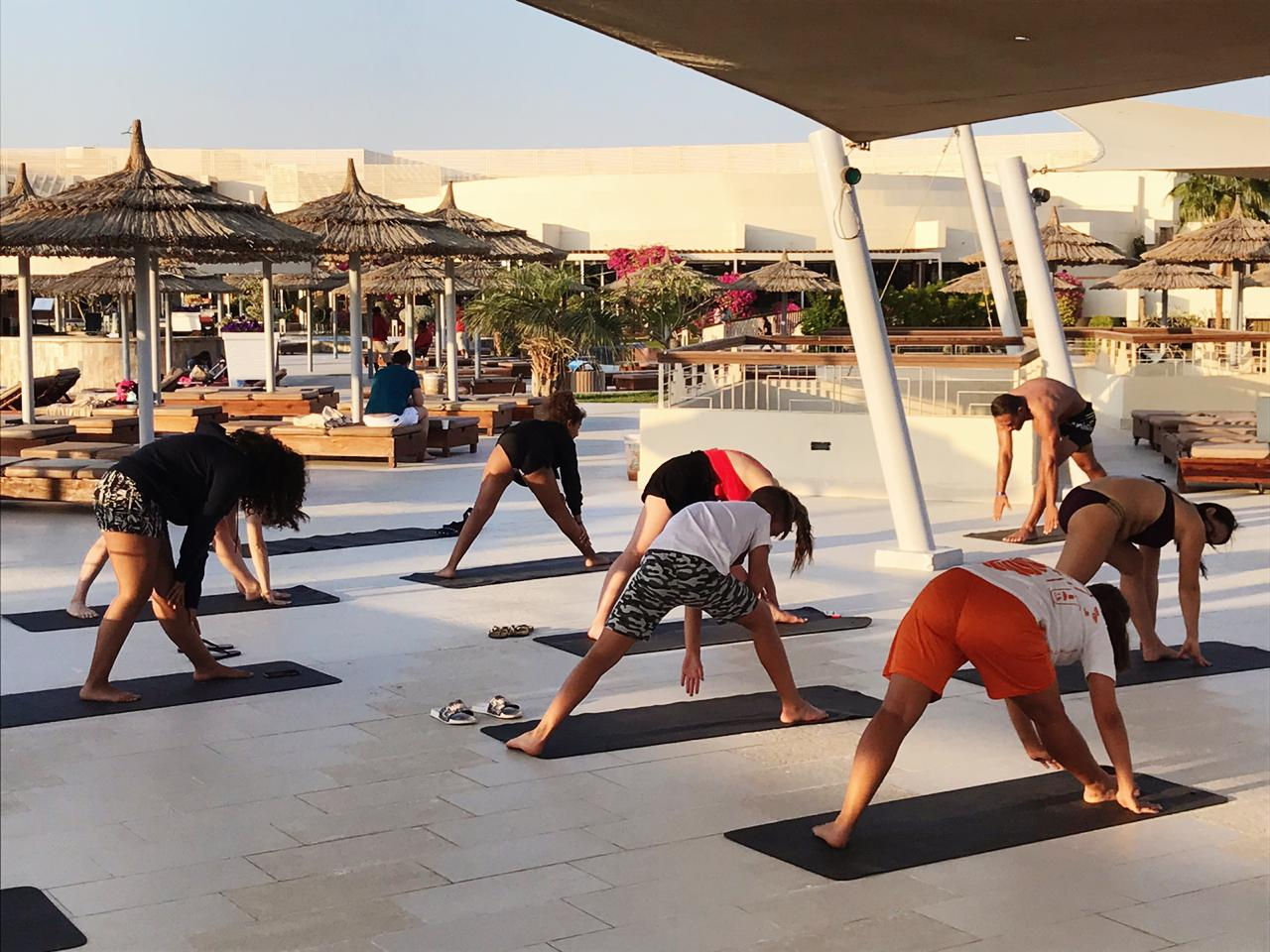 Como profe de Yoga en Egipto sharm el sheikh