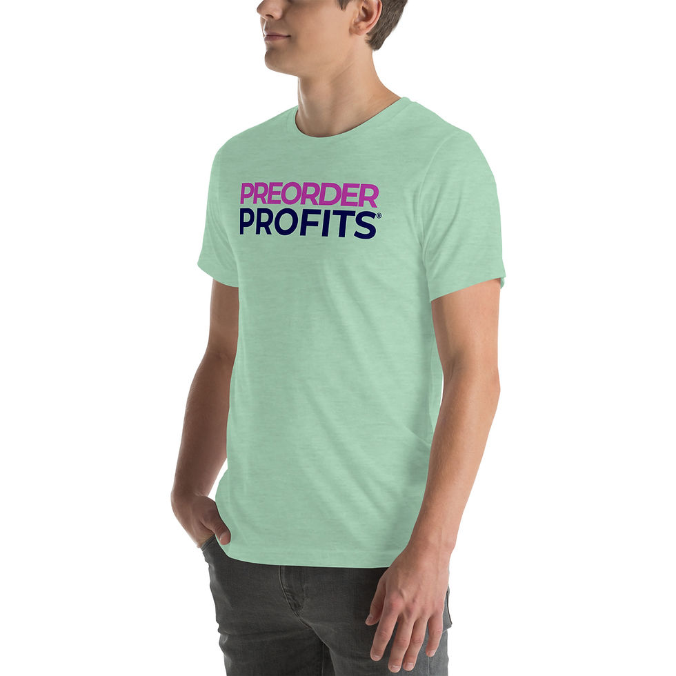 Miniatura: Preorder Profits® - Unisex t-shirt copy